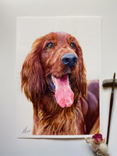 Load image into Gallery viewer, Custom Hand-painted Watercolour Portrait - Single Subject
