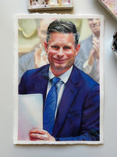 Load image into Gallery viewer, Custom Hand-painted Watercolour Portrait - Single Subject
